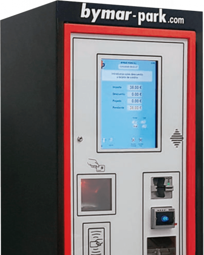 BP-5500/CB - Cajero automático de parking (cobro con visas)
