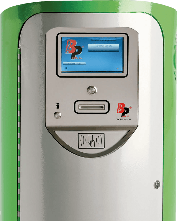 Ticket vending machines and permit-holder card reader BP-100/C
