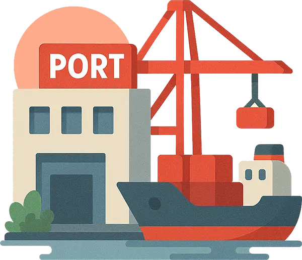 Sistema de parking para puertos y zonas portuarias